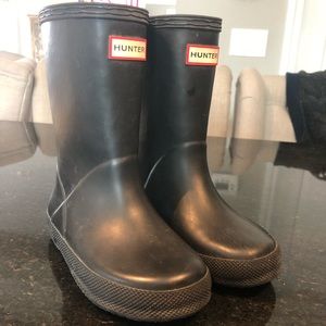 Toddler Size 9 US Black Hunter Boots